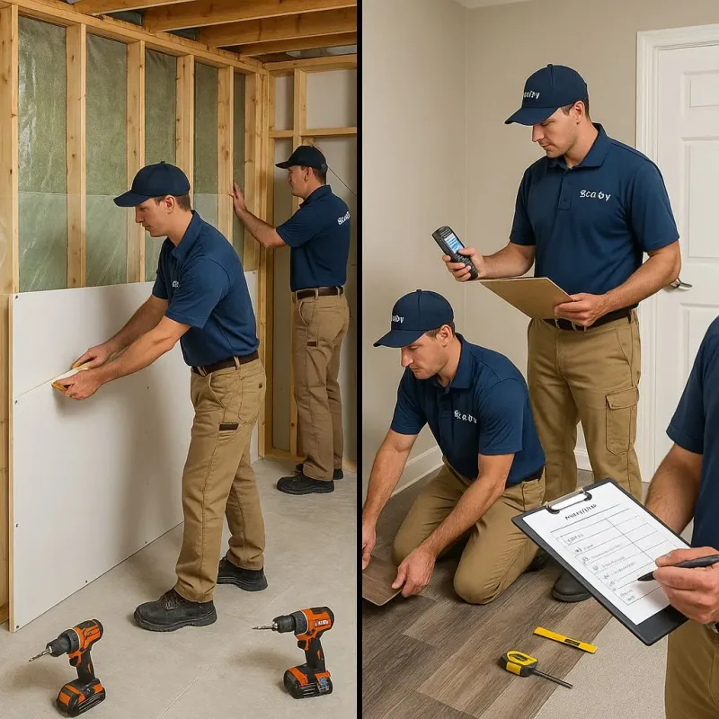 Repairs and Reconstruction process in Arnold, PA